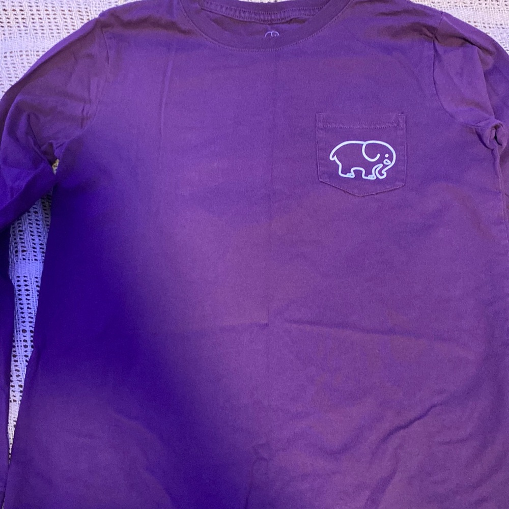 ivory ella purple long sleeve
